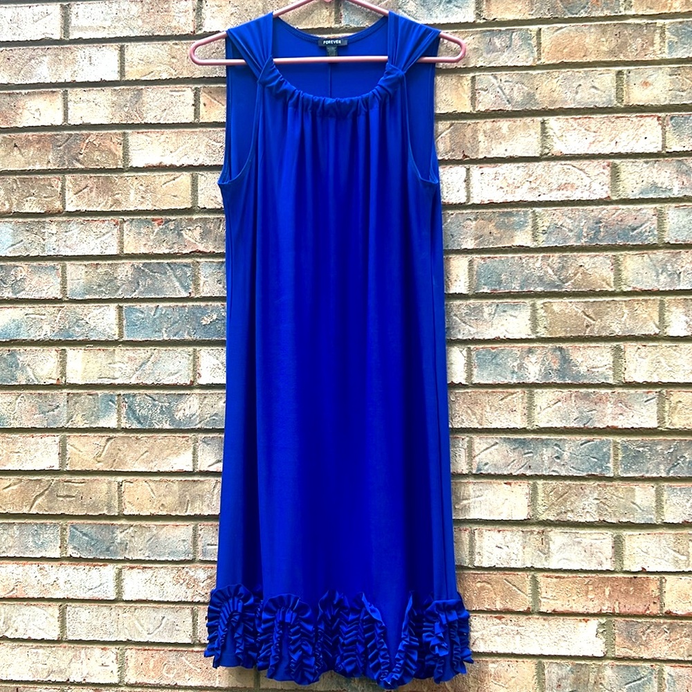 Cute summer dress with a really fun bottom